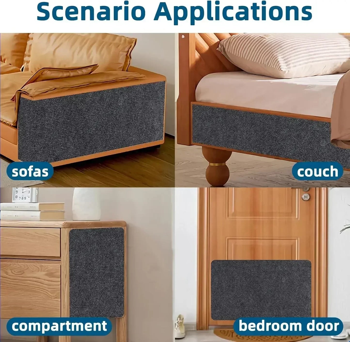 Arranhador adesivo para gatos